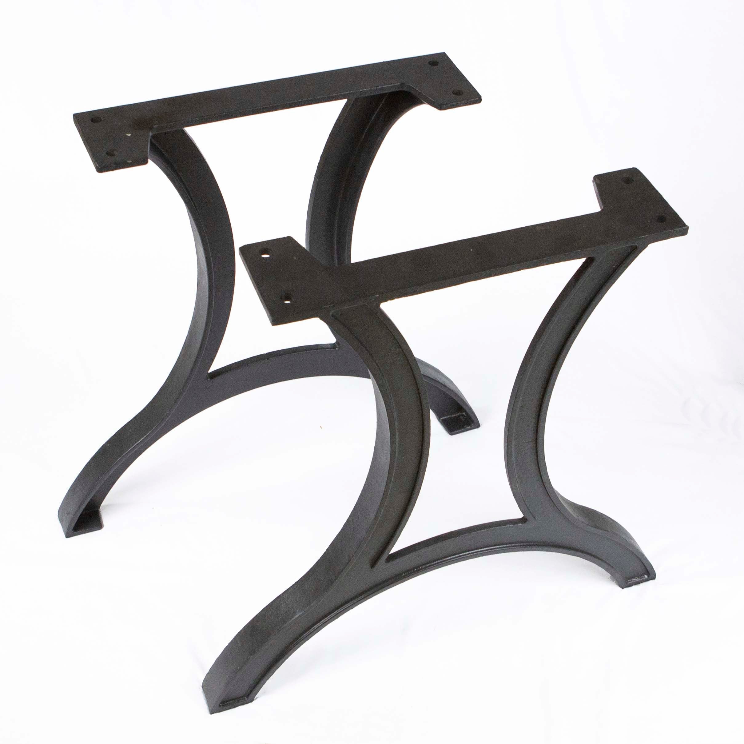 CN710 Cast Iron Dining Table Legs, 1 Pair