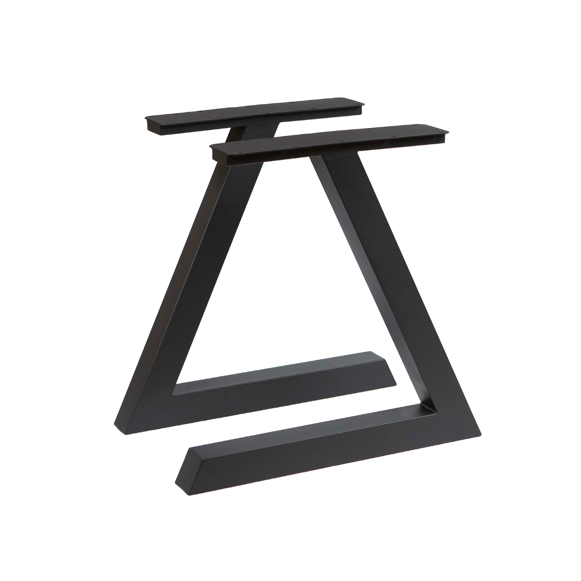 SS1810 L-Shaped Dining Table Legs, 1 Pair 71cm x 51cm