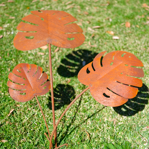 LG0013ABC - Leaves stake Set of 3 sizes