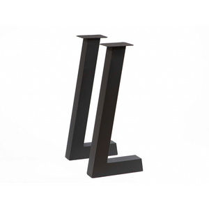 SS1830 L-Shaped Console Table Legs, 1 Pair