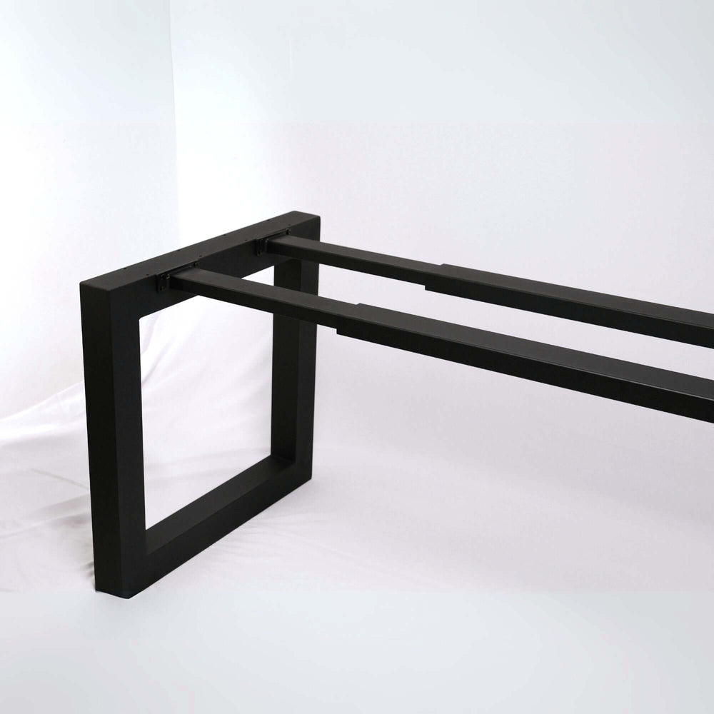 Extendable square dining table frame, SS005-Adj