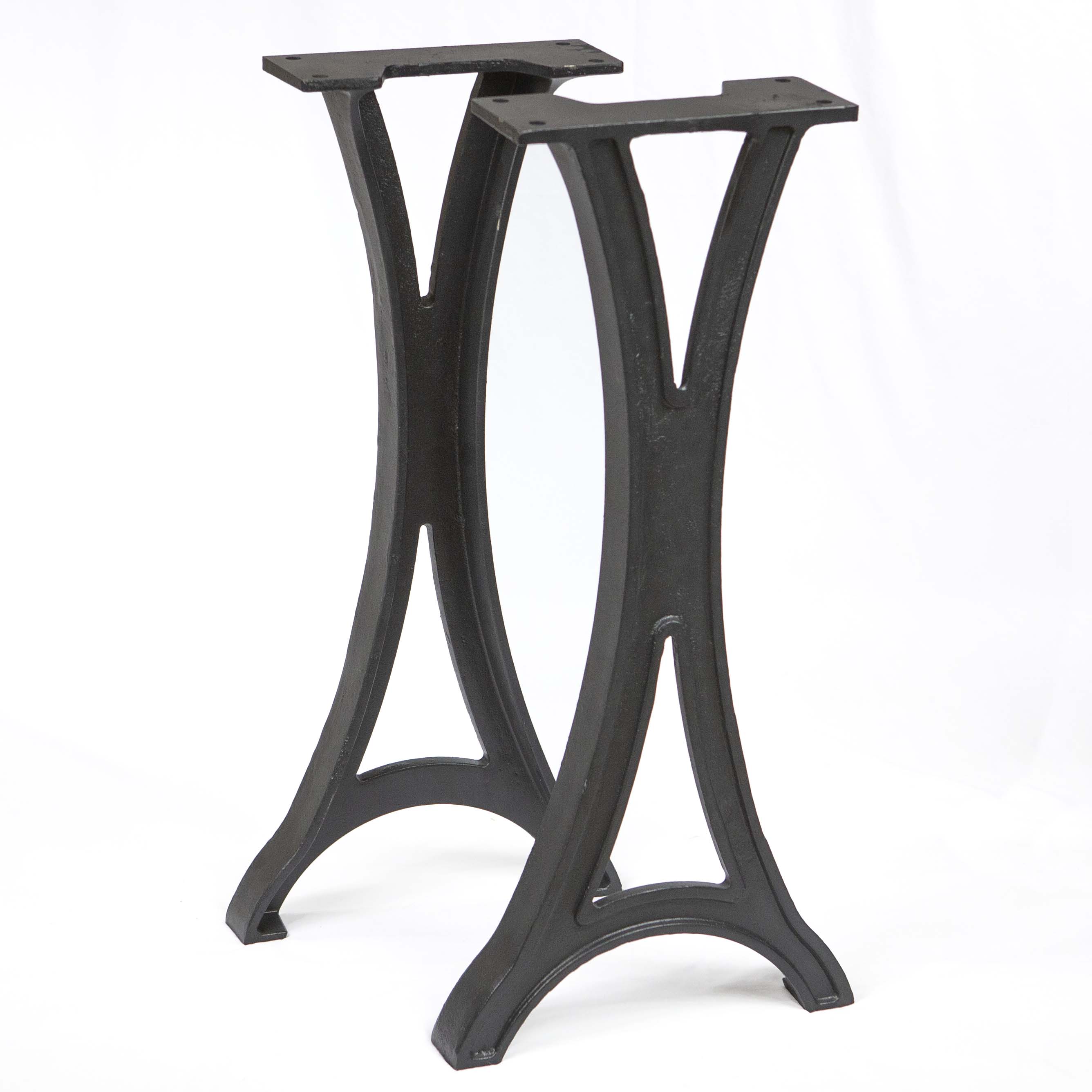 CN730 Cast Iron Legs for Console or Sofa Table, 1 Pair
