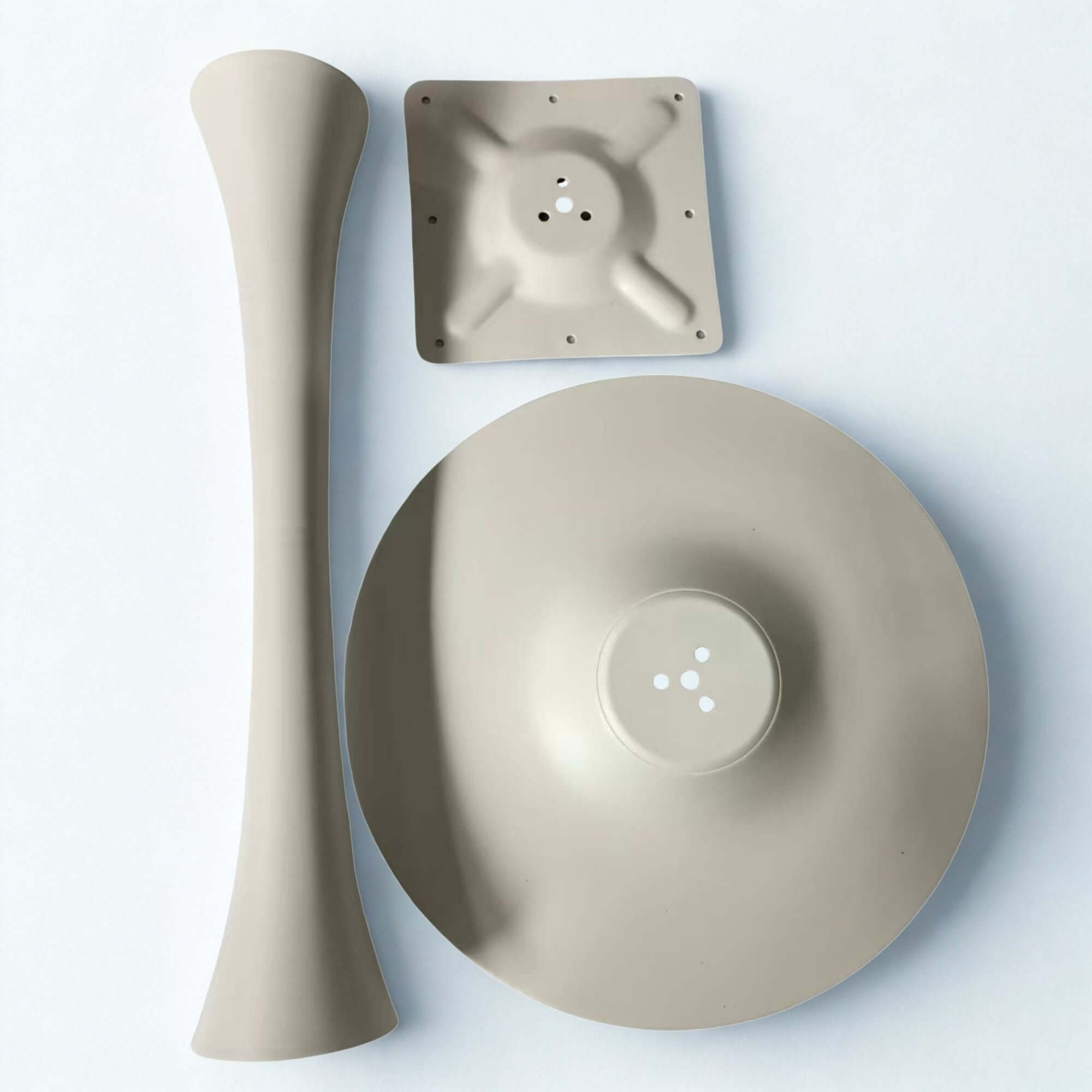 SS031 - Knock-Down Design Tulip Shaped Bistro Table Base