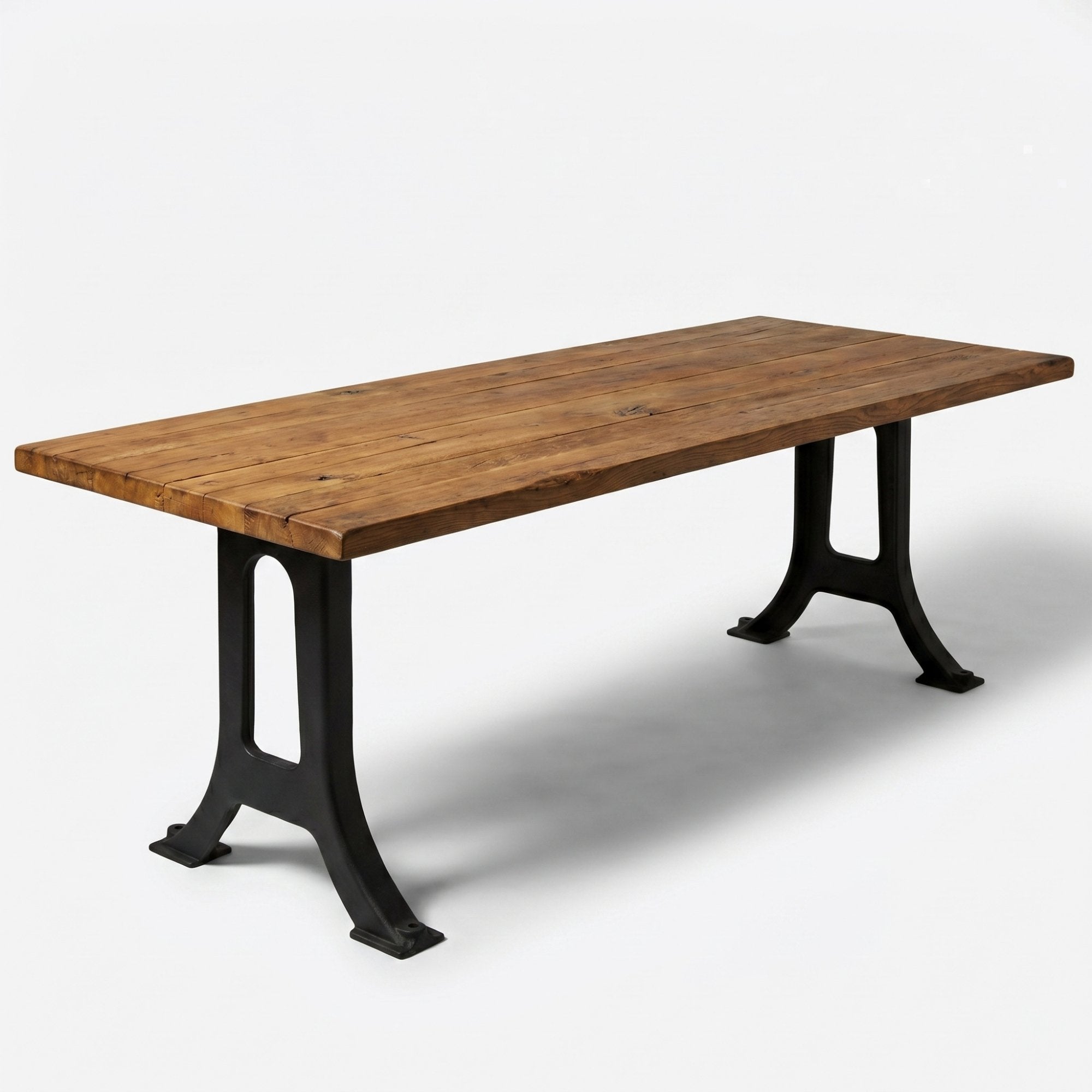 YW-CL-012, Super Heavy Duty Cast Iron Dining Table Legs 72cm Tall