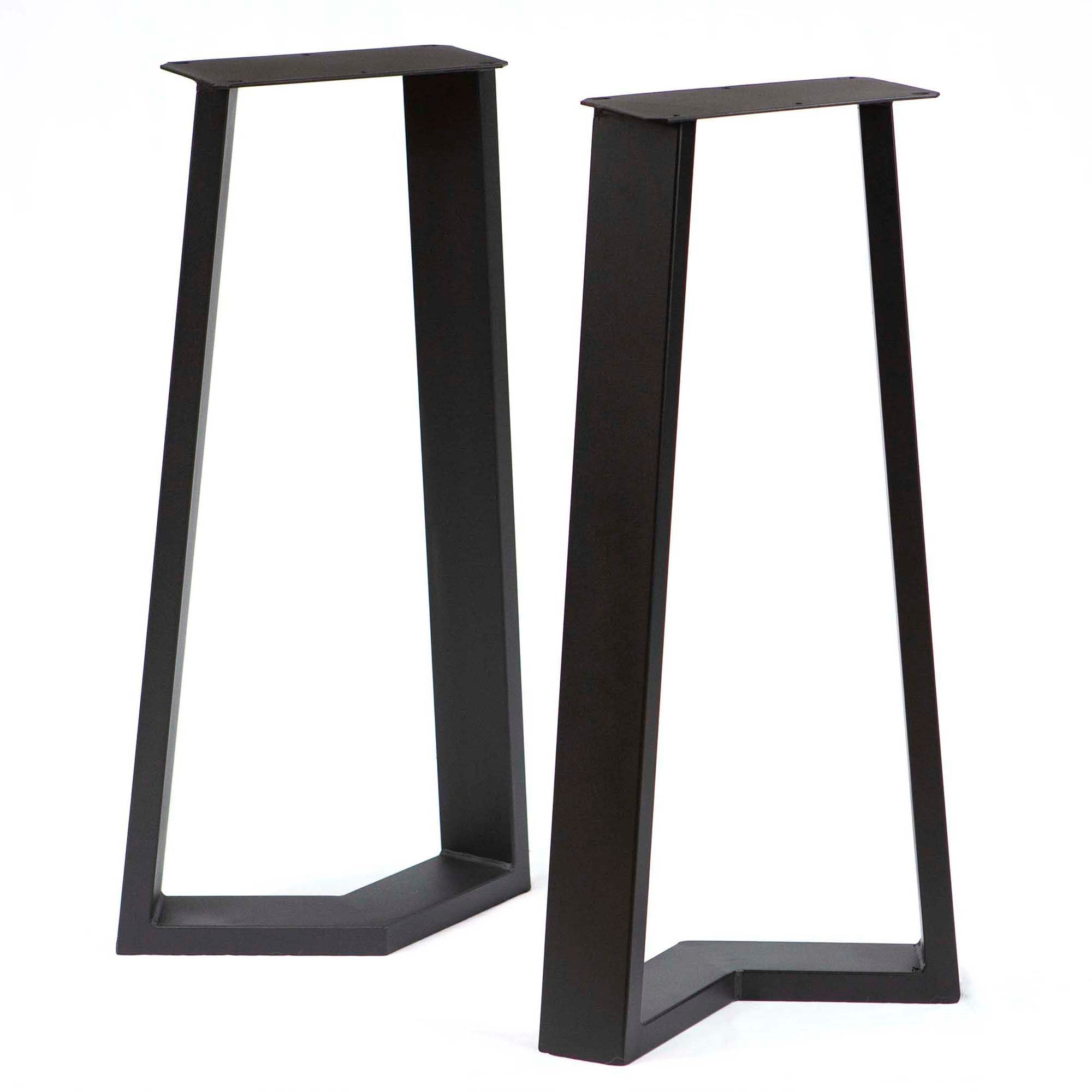 SS430 Console or Sofa Table Legs, Cress-Shaped, 1 Pair