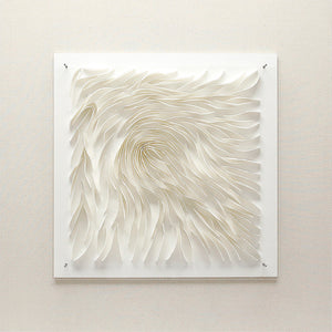 Handmade paper art 3D art Wall art BEOB2004A - 90*90cm