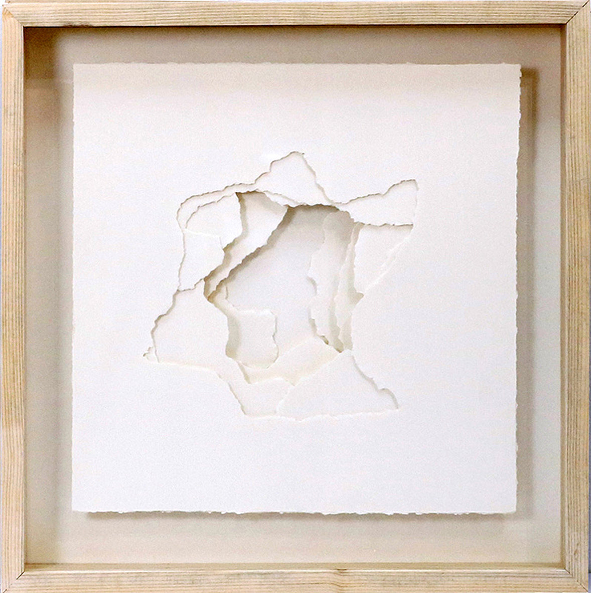 The crack of time II Paper art Wall art BEOB3012B - 51*51cm