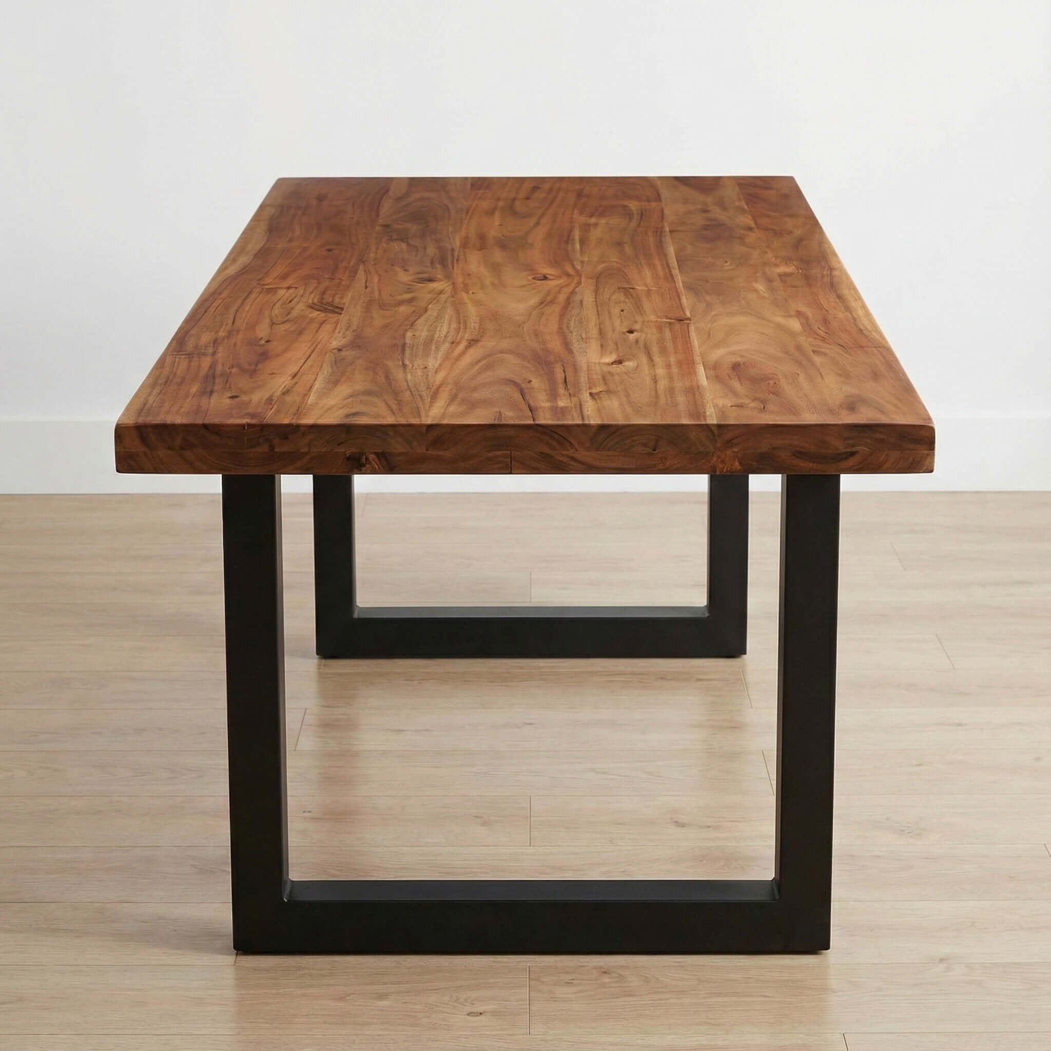 SS020 - Extra Wide U-Shaped Dining Table Legs, Made In 7.62 x 7.62cm Tubing 1 Pair