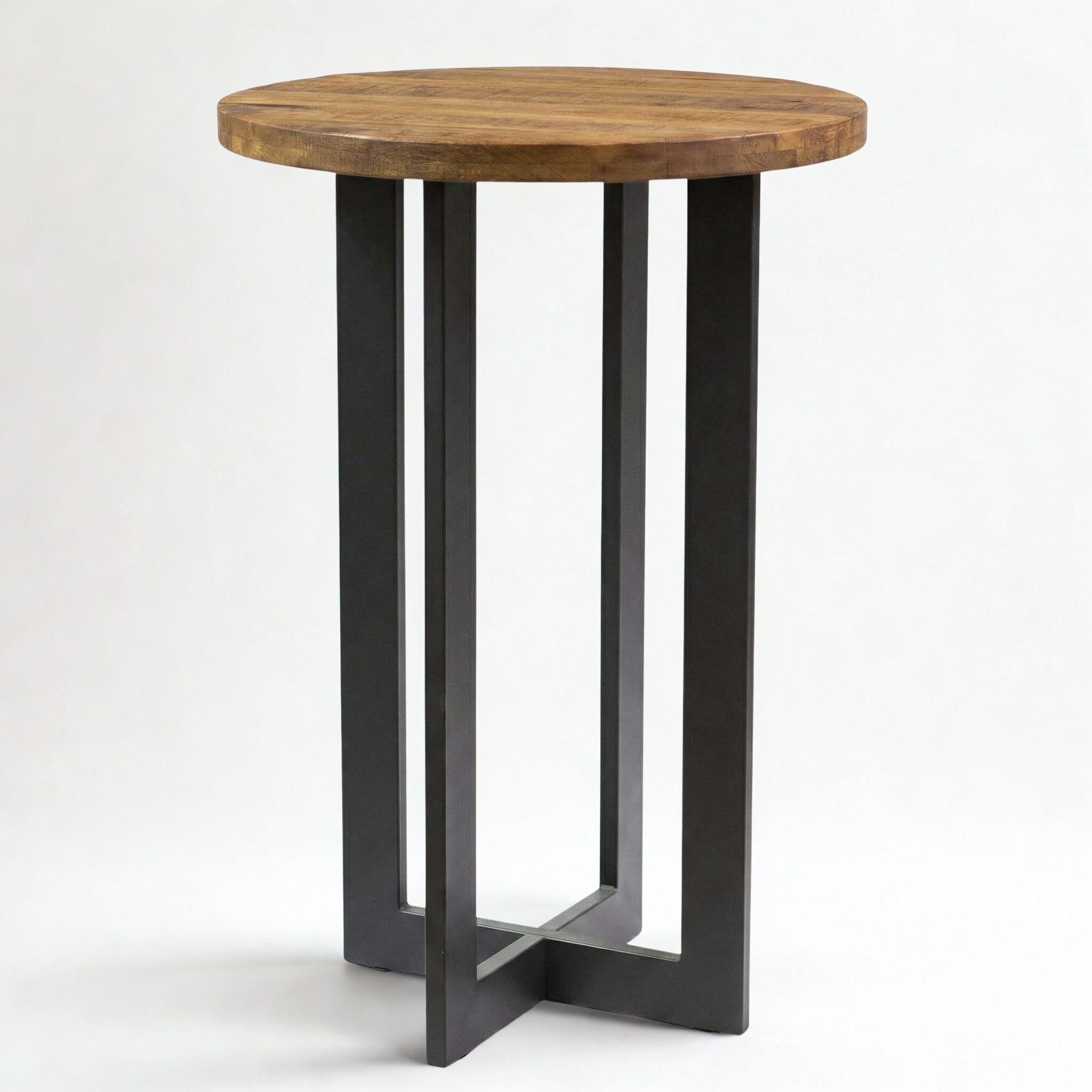 SS1480 Round-Cross Table Base for Bar Height, 1 Set