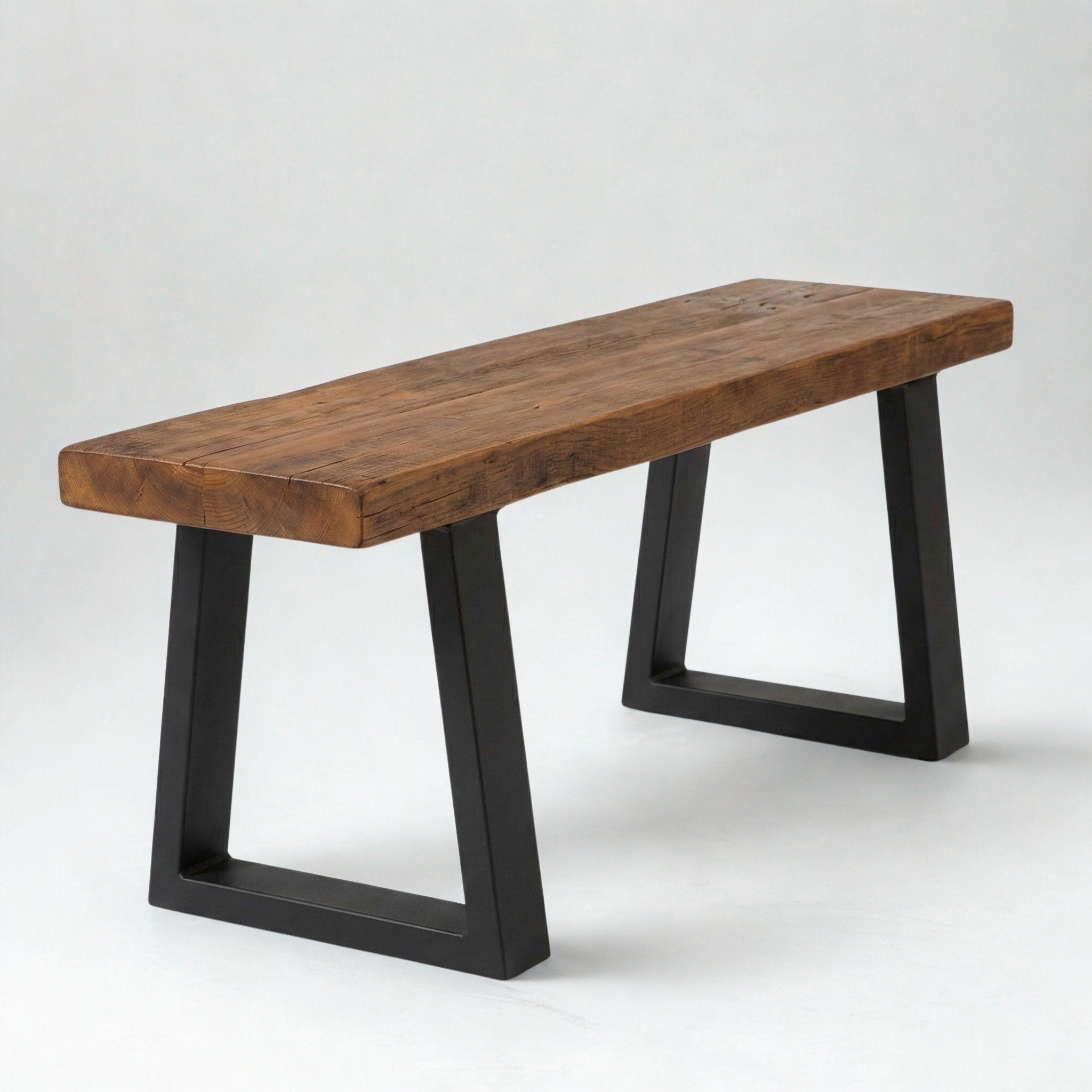 SS251 Table Legs For Bench, 1 Pair, Trapezoid-Shaped 25.4cm x 31cm
