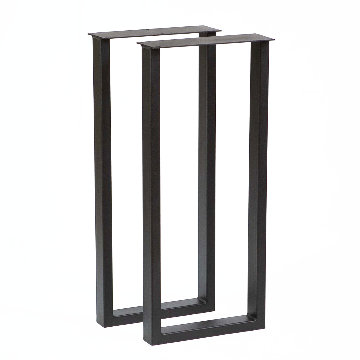 Modern U-Shaped Console Table Legs, Industrial Steel, W5033B