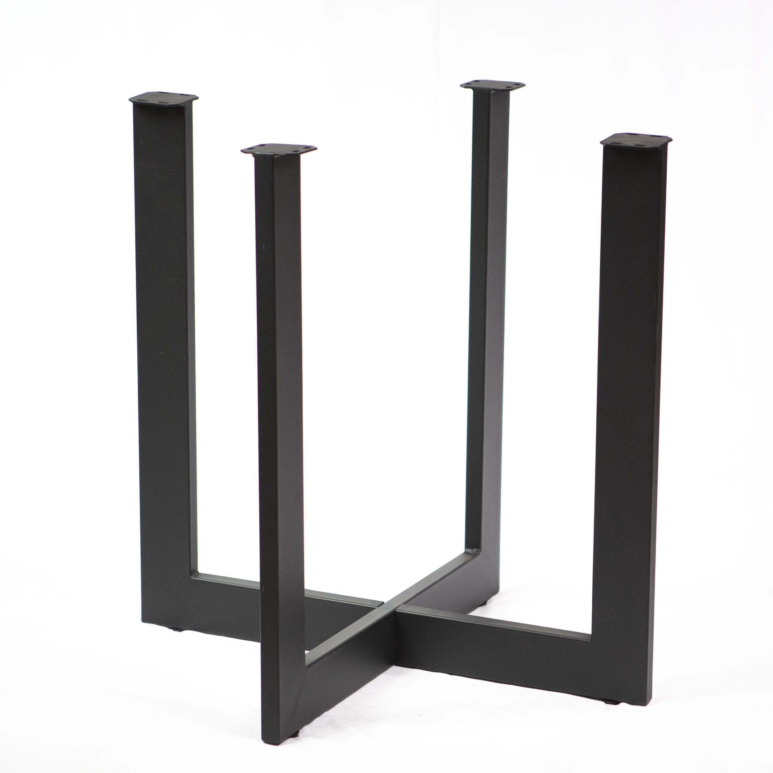 SS1411 Round-Cross Dining Table Base for Round Table, 1 Set
