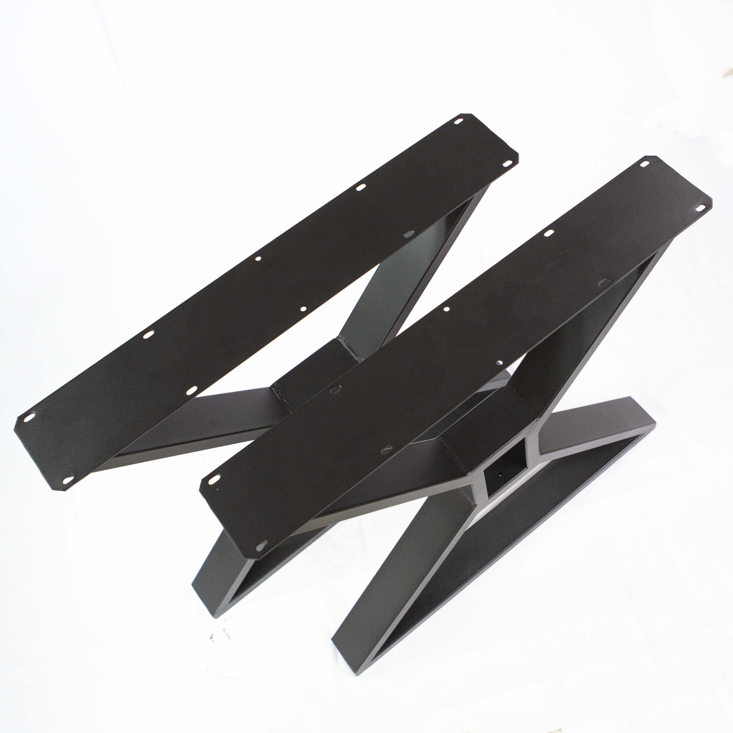 Farmhouse XShaped Dining Table Legs, Durable Steel, SS710 Taylor's