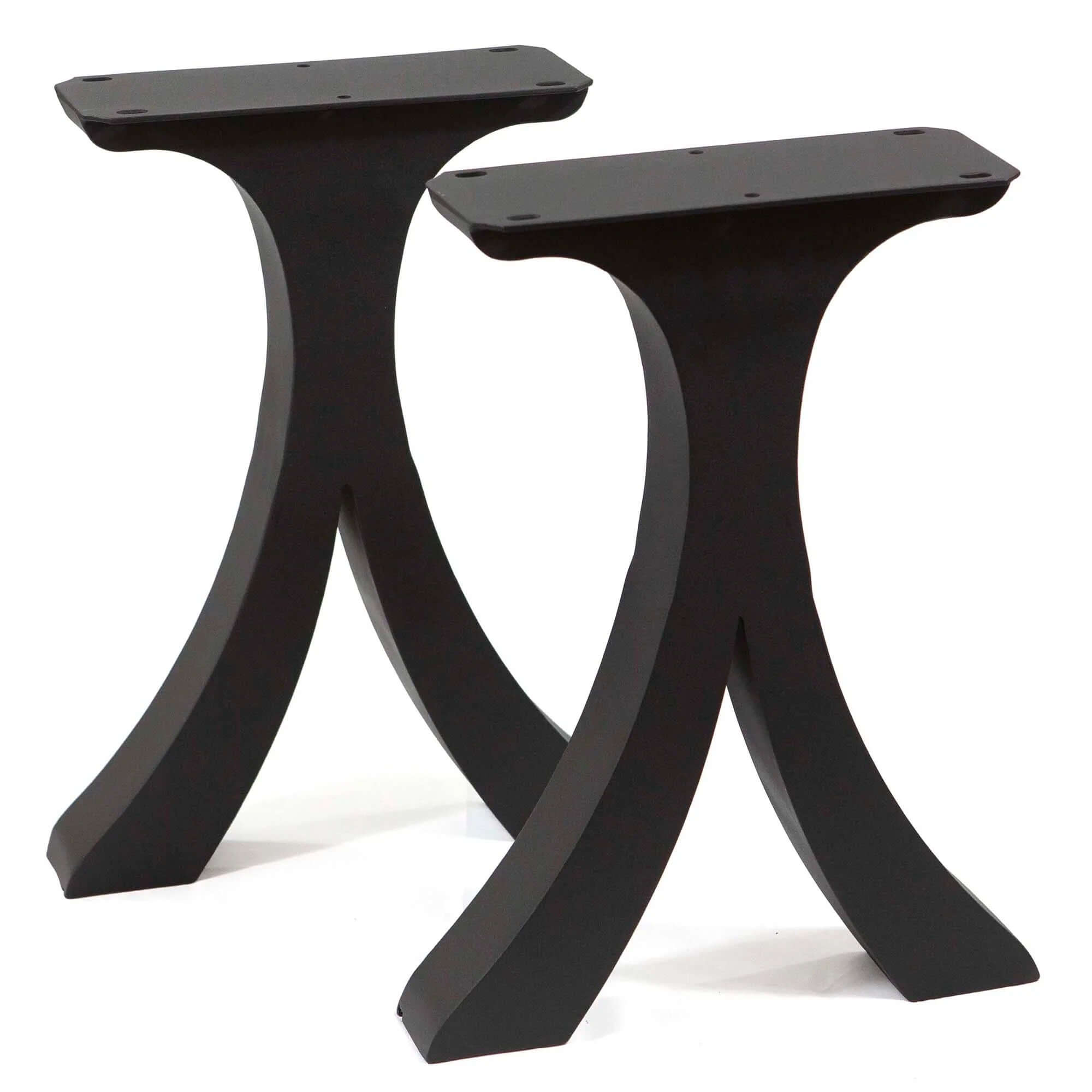 ST3016E - Flowy Wishbone Bench Legs, 1 Pair