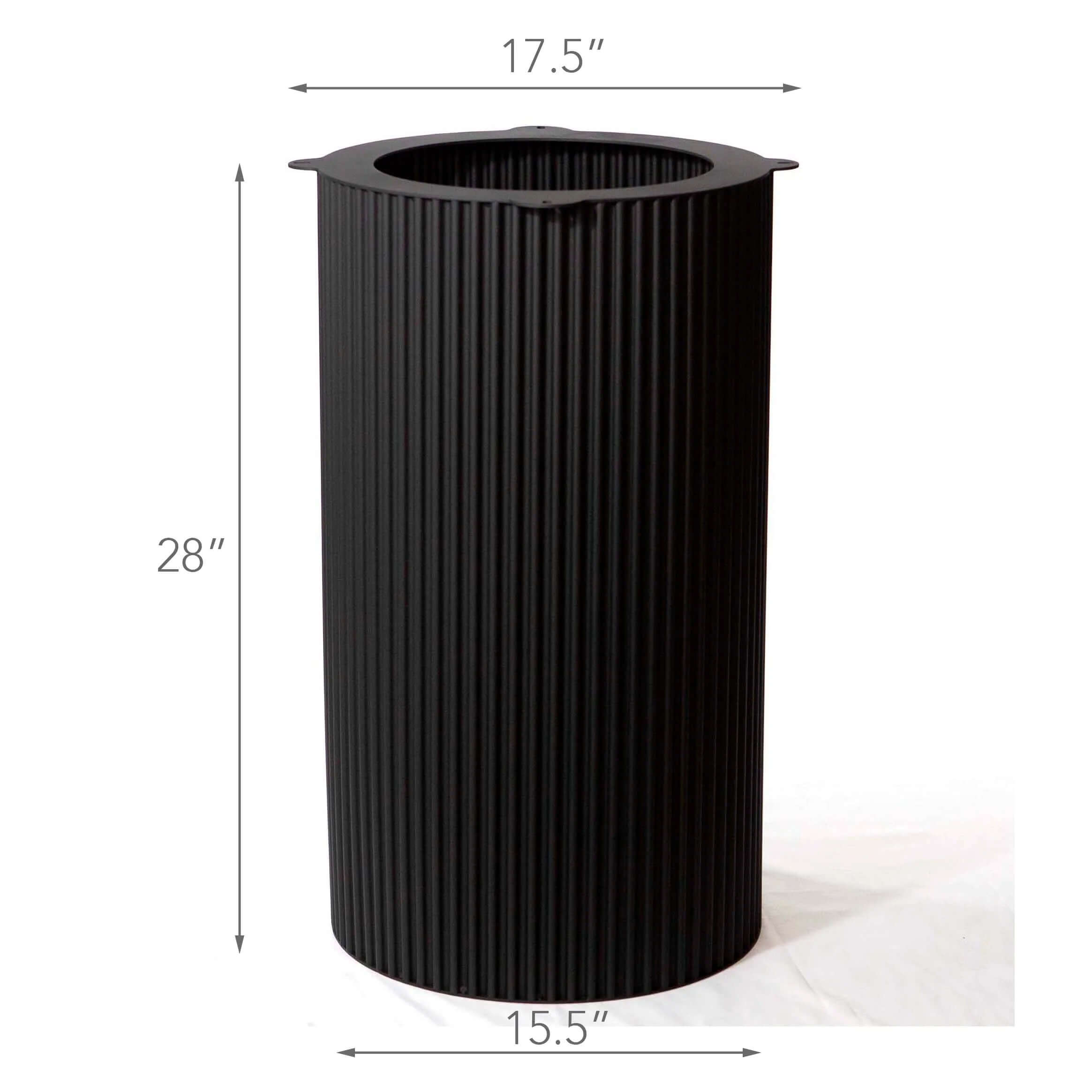 SS022 - Fluted Round Dining Table Base