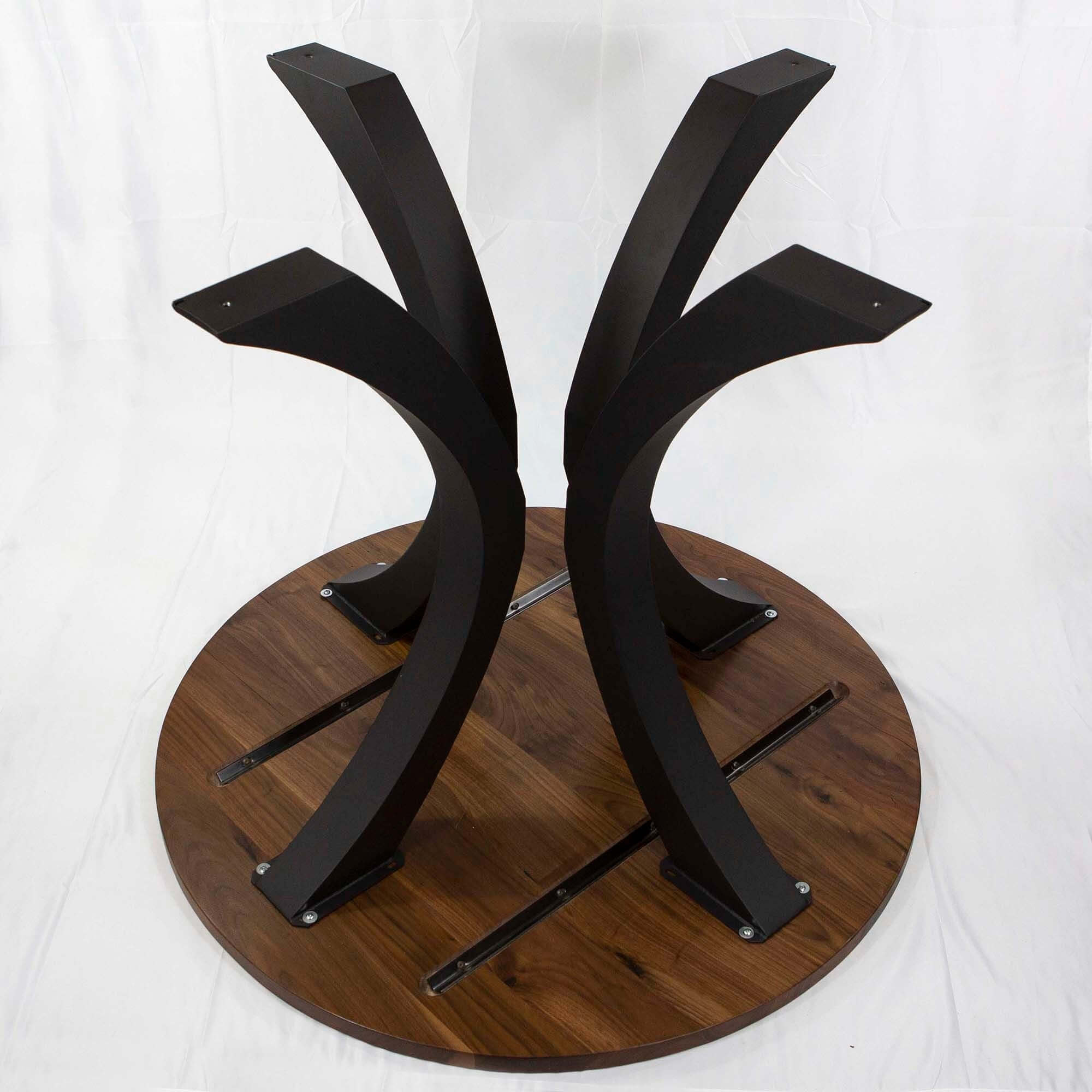 ST3011F, Counter Height Curve Shaped Dining Table Legs