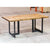 SS1410 Round-Cross Dining Table Base for Long Table, 1 Set