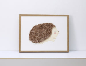 Baby Hedgehog 3D Wall Art CHOA2005A - 60*45cm