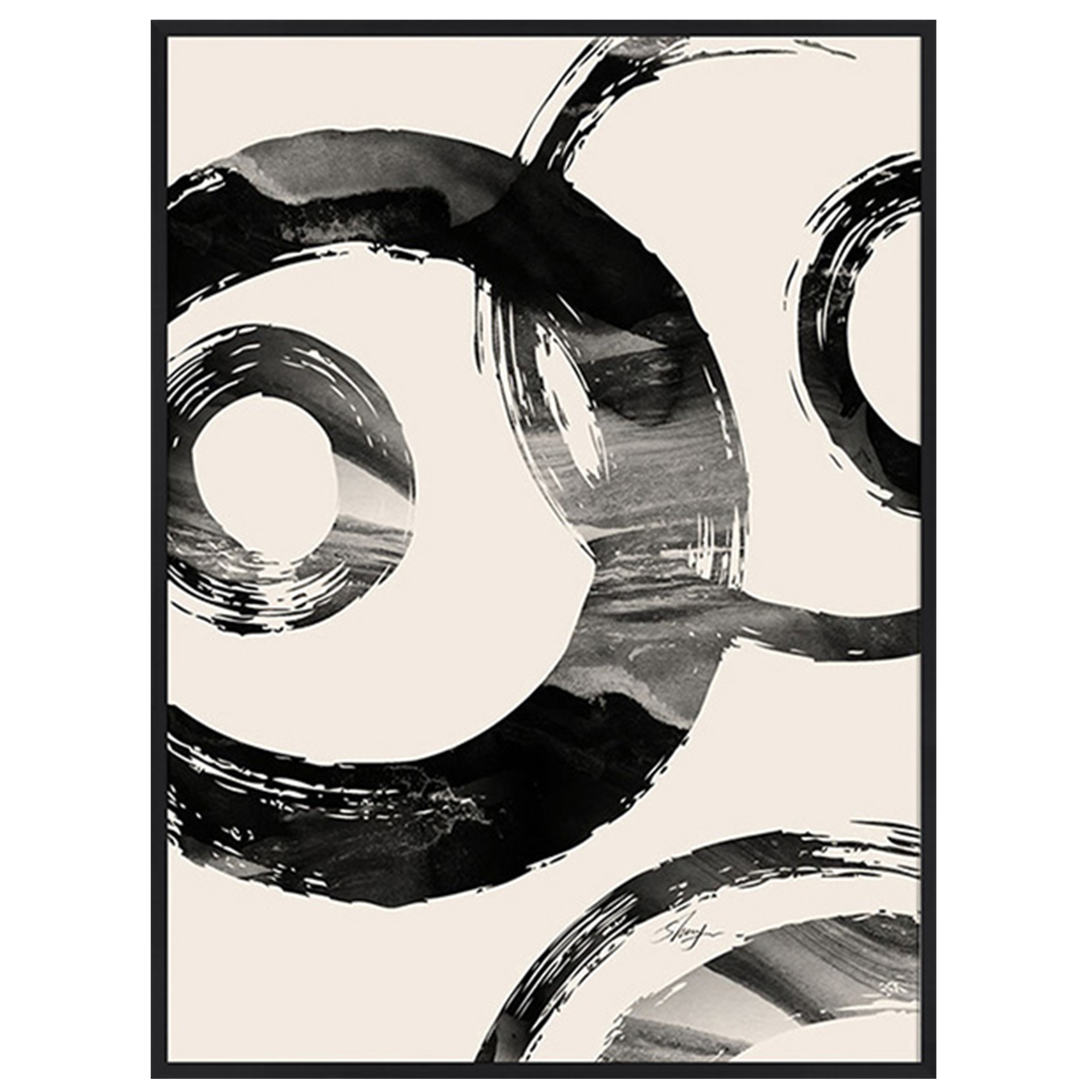 Round and round Wall art ASZE1004E - 50*70cm