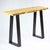 SS230 Trapezoid Console Table Legs, 1 Pair 71 X 20cm