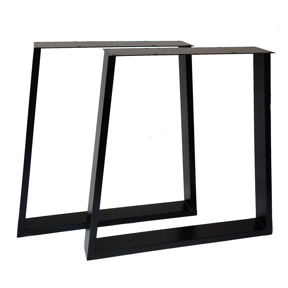 SS210N2 Trapezoid Dining Table legs, Narrow Top, 1 Pair 71 X 58.5cm