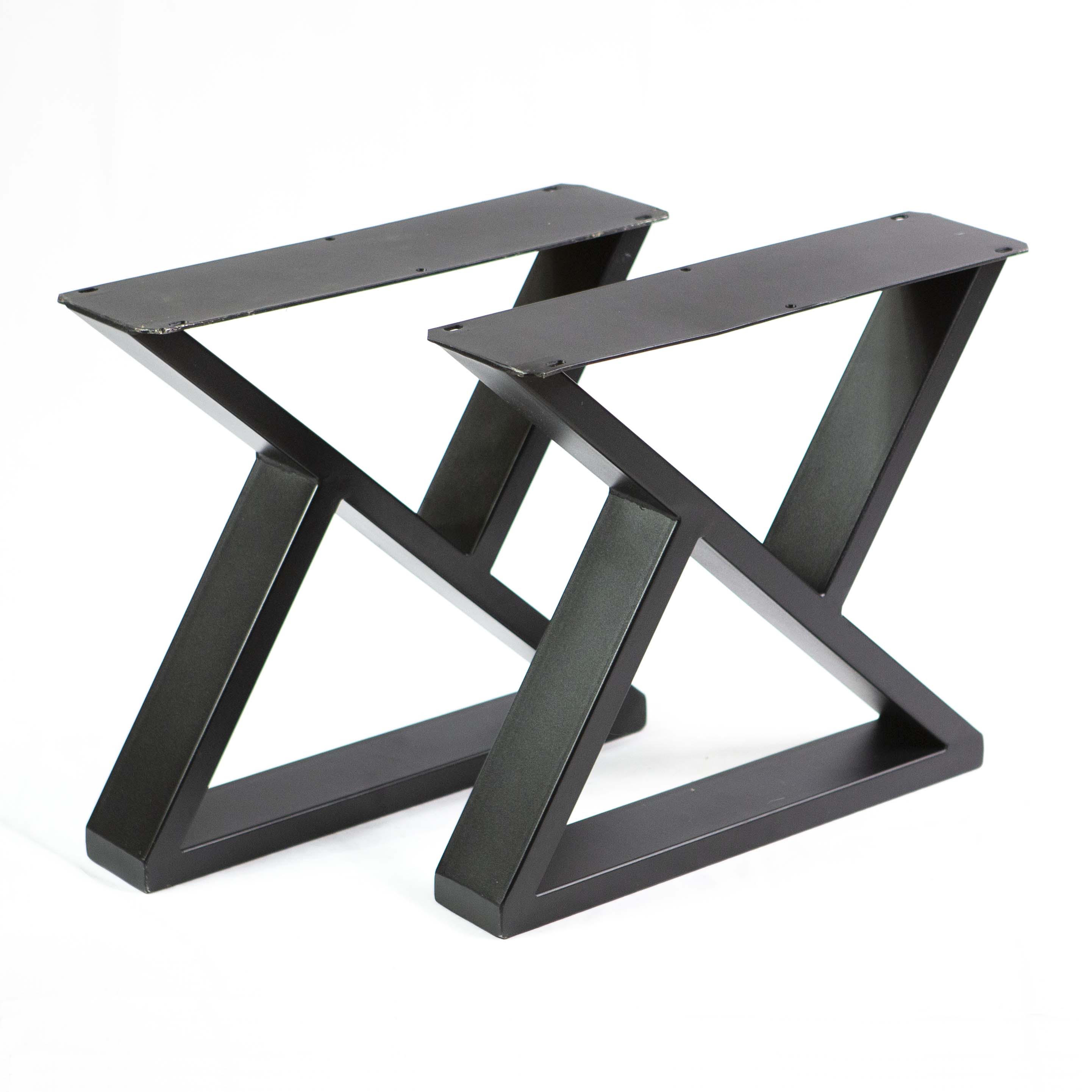 SS320 Z-Shaped Coffee Table legs, 1 Pair 46cm x 41cm