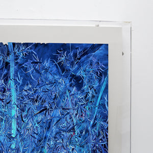 Blue Bamboo Forest 3D Wall Art AABA0025A - 80*120CM