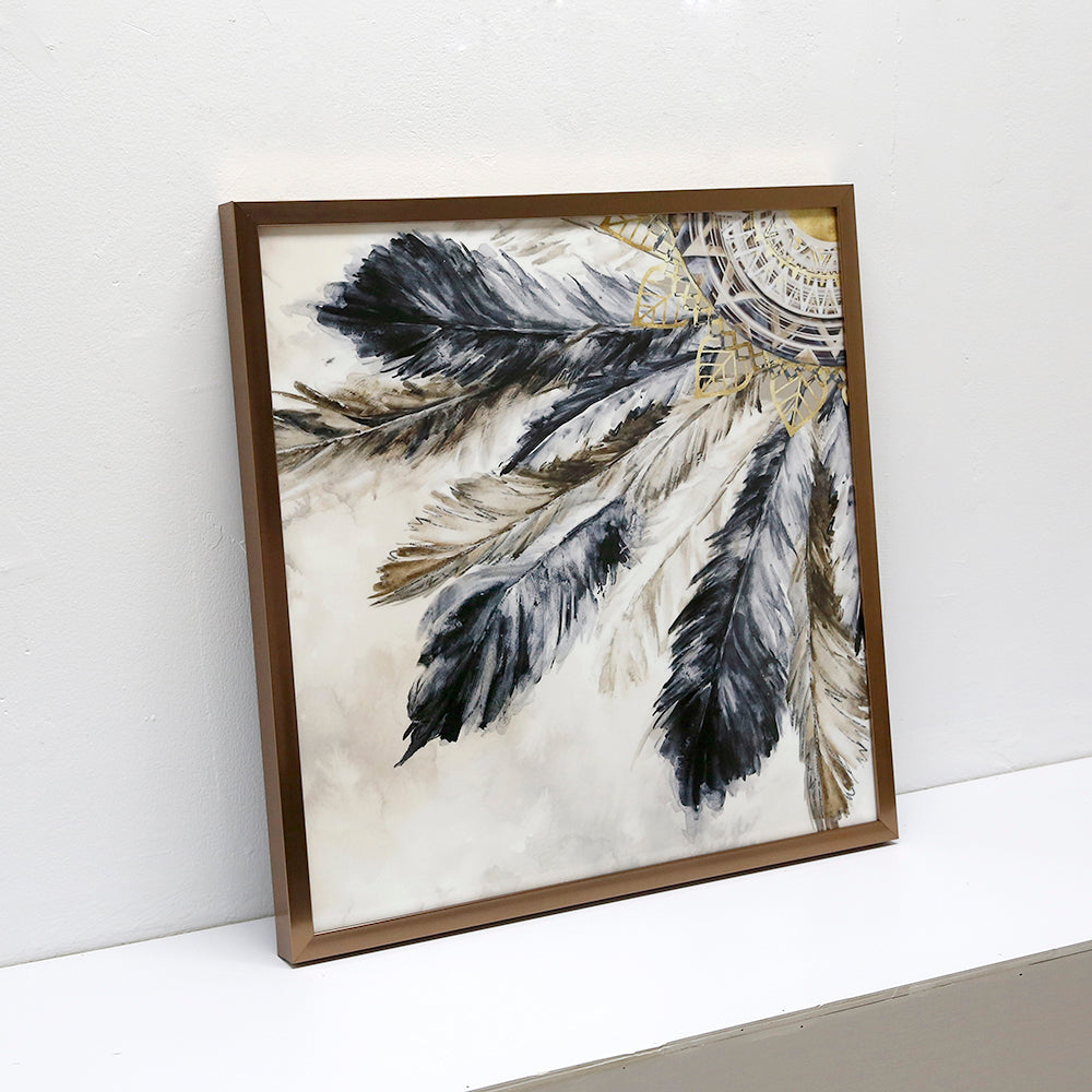 Feathers I Wall art ARDK1007A - 60*60cm