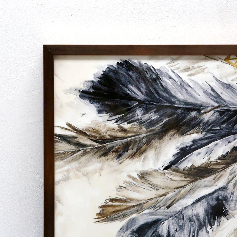 Feathers I Wall art ARDK1007A - 60*60cm