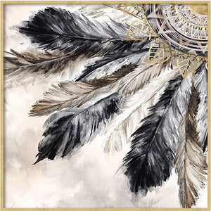 Feathers I Wall art ARDK1007A - 60*60cm