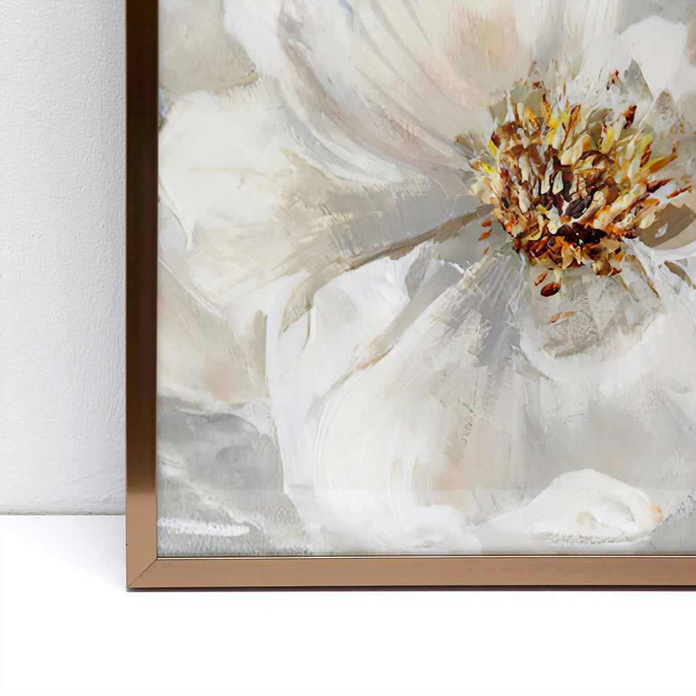 Silver peony Wall art ARJA1213A - 80*80cm