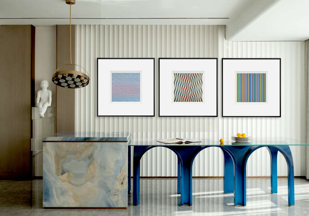 Line art II Abstract Art Wall art ASBB1003B - 50*50cm