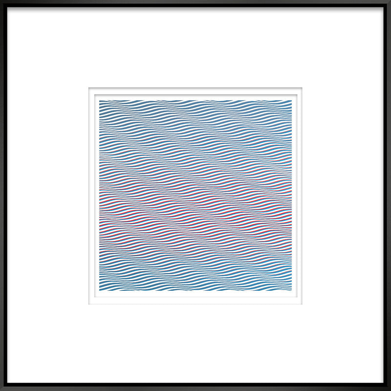 Line art II Abstract Art Wall art ASBB1003B - 50*50cm