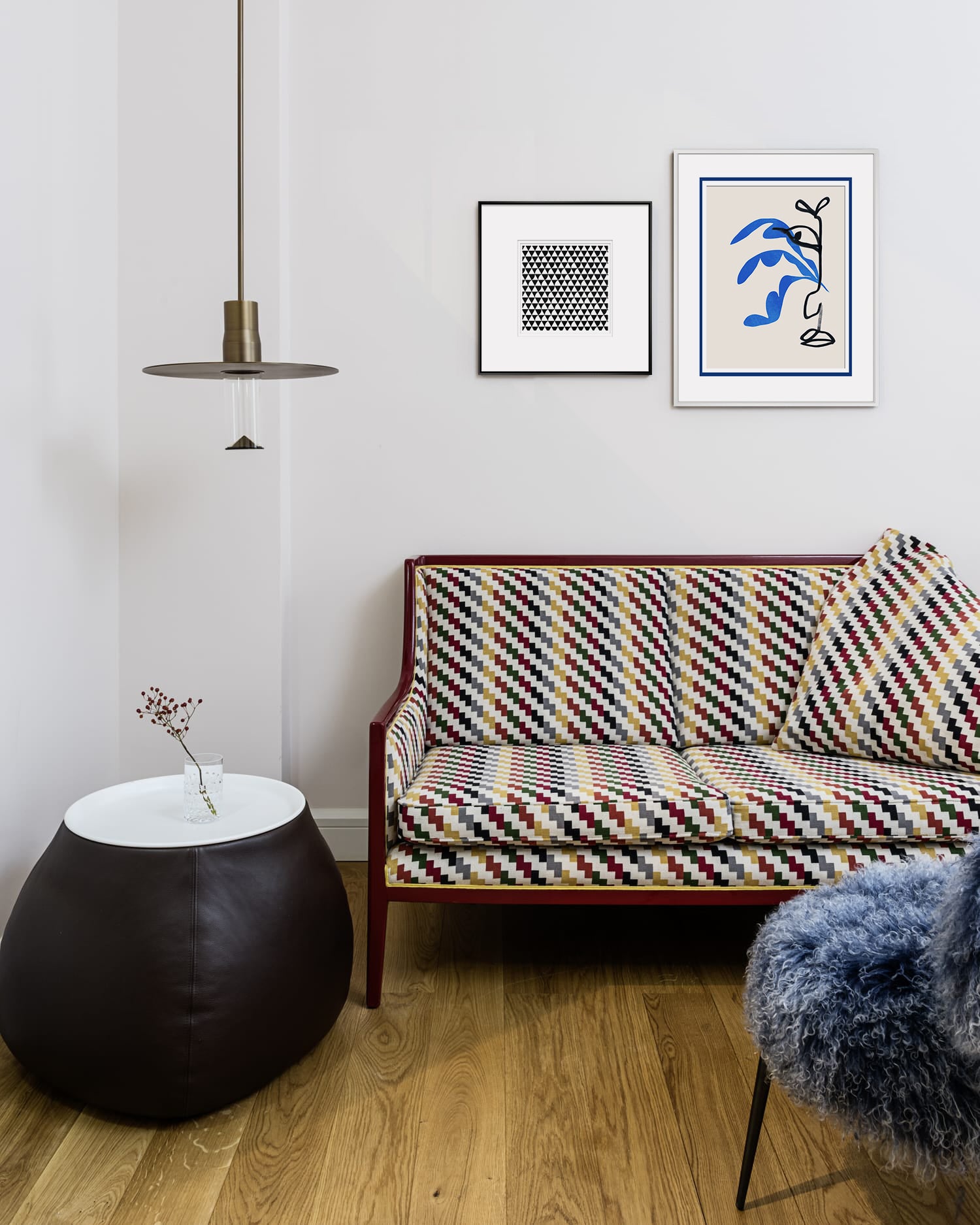 Line Art III Abstract art Wall art ASBB1004A - 50*50cm