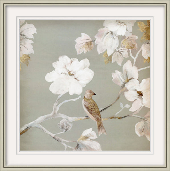 A paradise of birds and flowers I Wall Arts ASDC1045A - 60*60cm