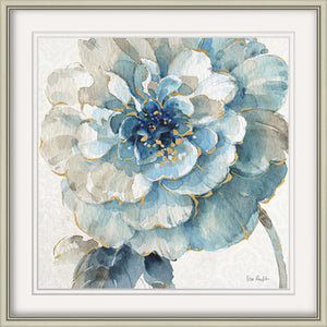 Blue flowers II Wall art ASJA1188B - 60*60cm