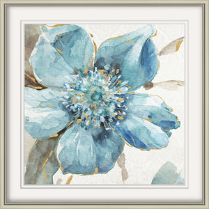 Blue flowers III Wall art ASJA1189A - 60*60cm