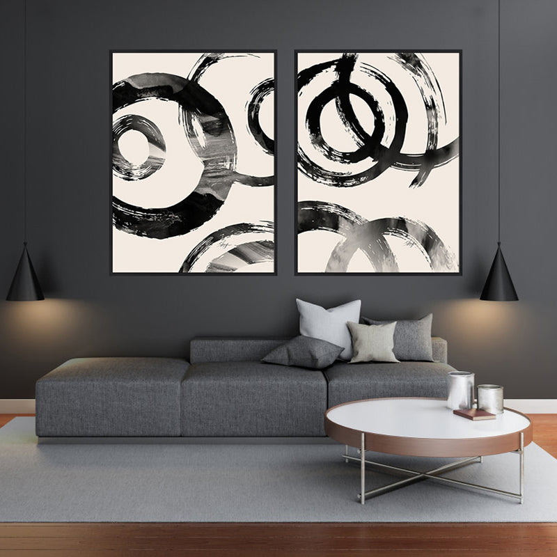 Round and round Wall art ASZE1004E - 50*70cm