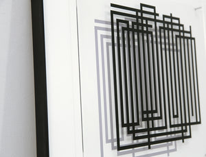 The black line fashion wall art BCBA5007A - 60*60cm