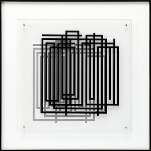 The black line fashion wall art BCBA5007A - 60*60cm