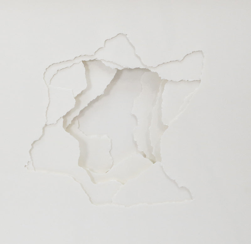 The crack of time II Paper art Wall art BEOB3012B - 51*51cm