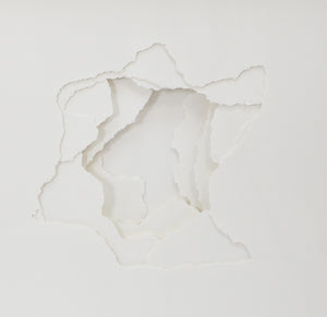 The crack of time II Paper art Wall art BEOB3012B - 51*51cm