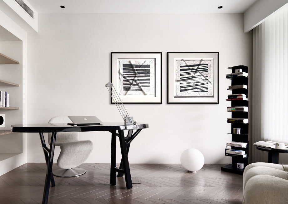 Pleated paper Wall art BSBB1086D - 60*60cm