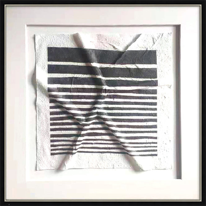 Pleated paper Wall art BSBB1086D - 60*60cm