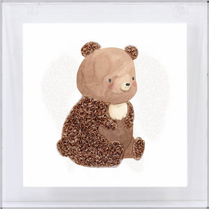 Baby Bear 3D Wall Art CHOA2004B - 50*50cm