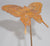 W4936B Stake butterfly small - rusted garden stakes