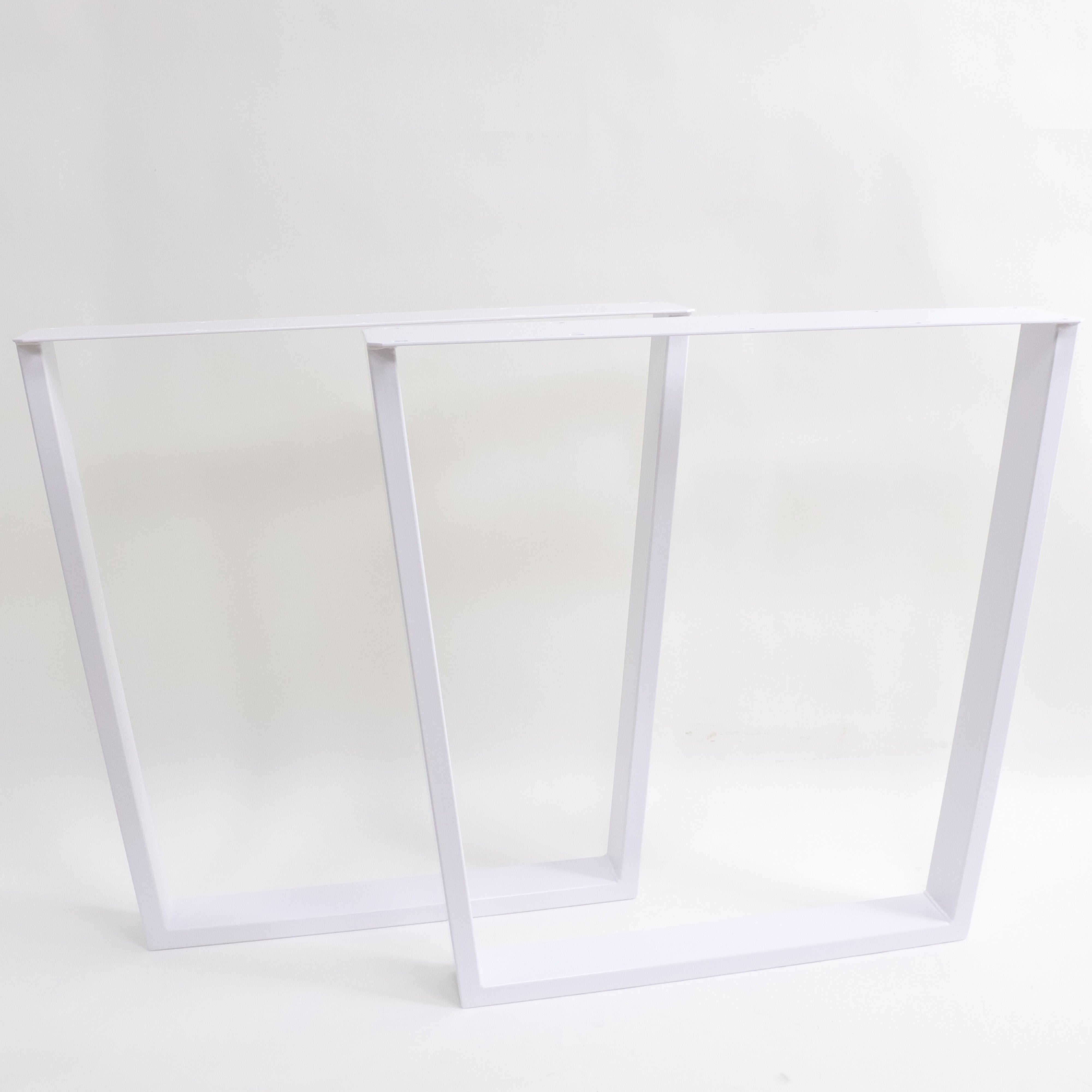 SS210W2 Trapezoid Dining Table legs, Wide Top, 1 Pair 71cm X 71cm