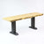 SS800 Tee Shape Bench legs, 1 Pair, Black Powder Coated, 40 x 20cm