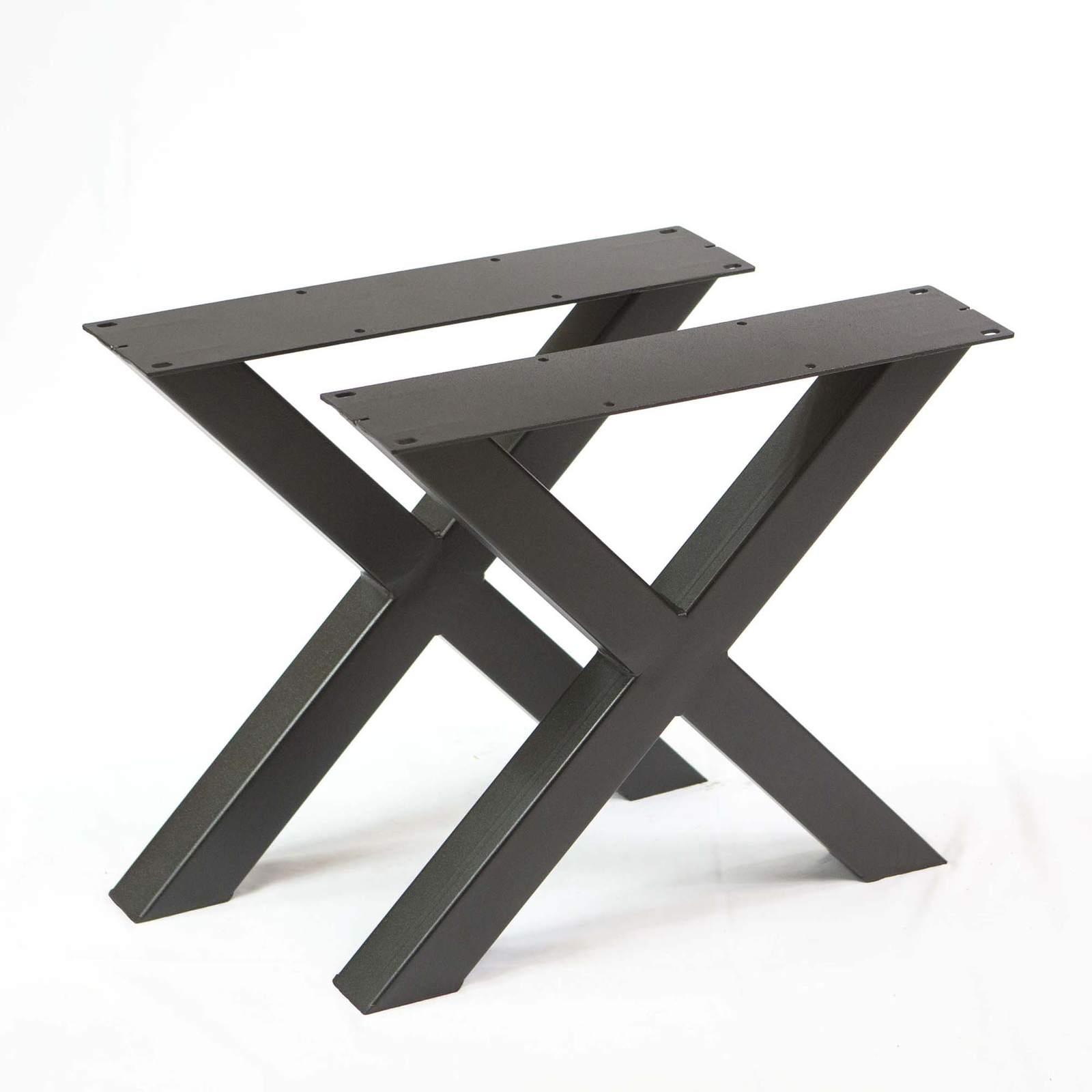 W5037D Heavy duty Coffee table X legs, 1 Pair  41cm tall 46cm wide