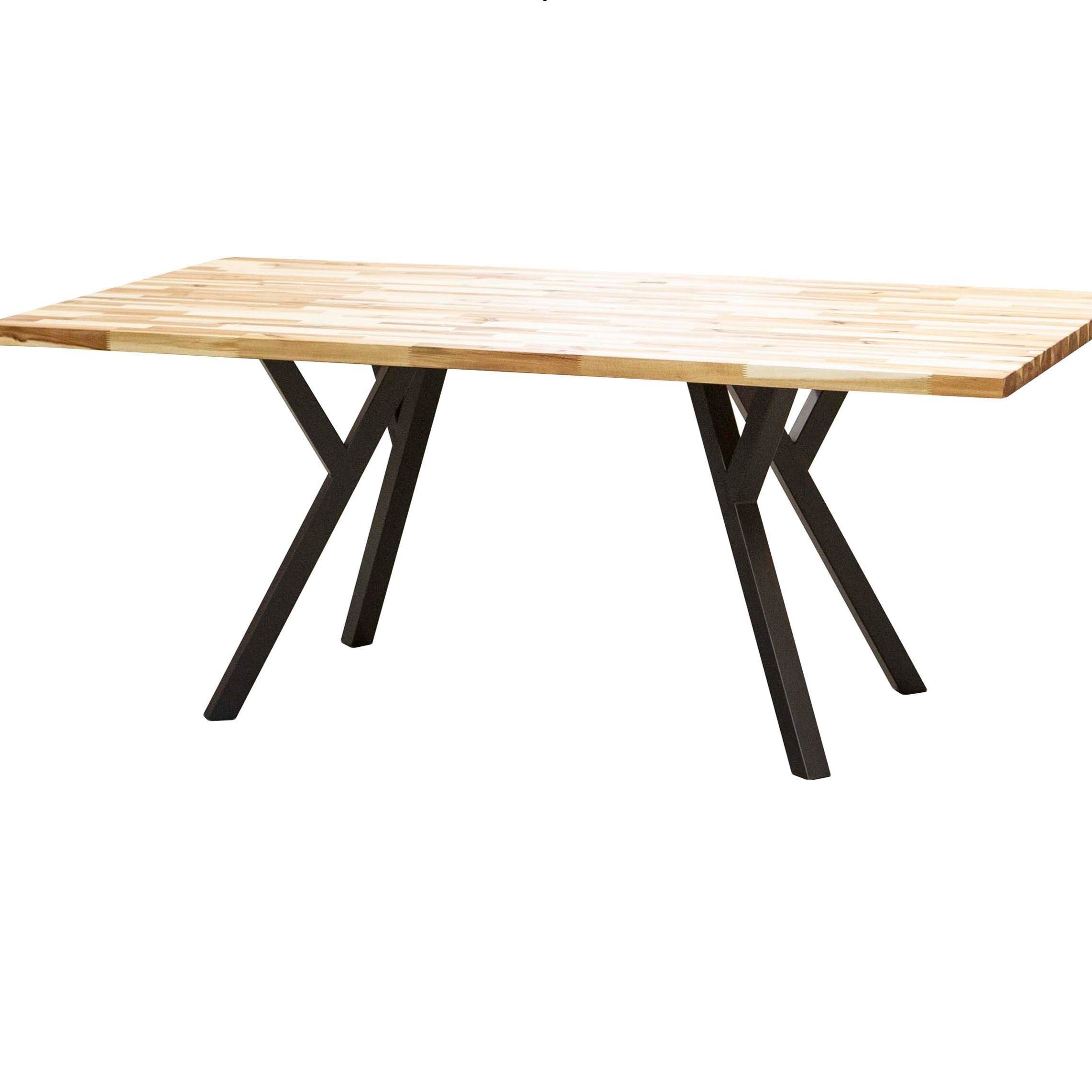 G800591  Y-shape Dining Table Legs 71cm H, Black Powder Coated, Set/4
